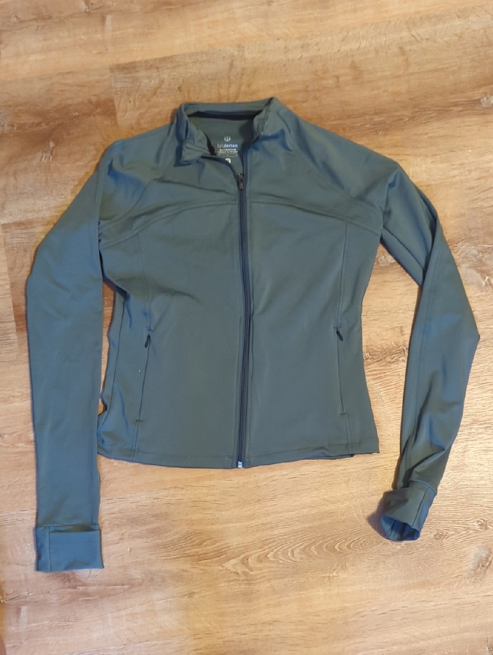lululemon athletica Full-Zip Jacket - Olive Gray